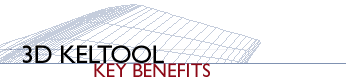 3D Keltool Key Benefits