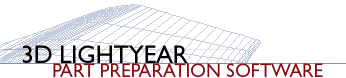 3D Lightyear Part Preparation Software
