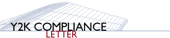 Y2K Compliance Letter